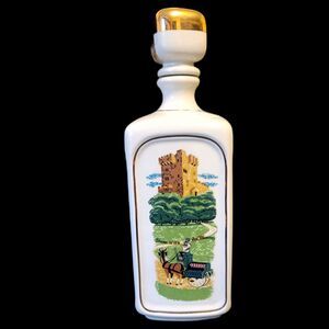 1970 Stitzel‎ Weller Old Fitzgerald Blarney Bottle Gaelic Irish Ireland Decanter